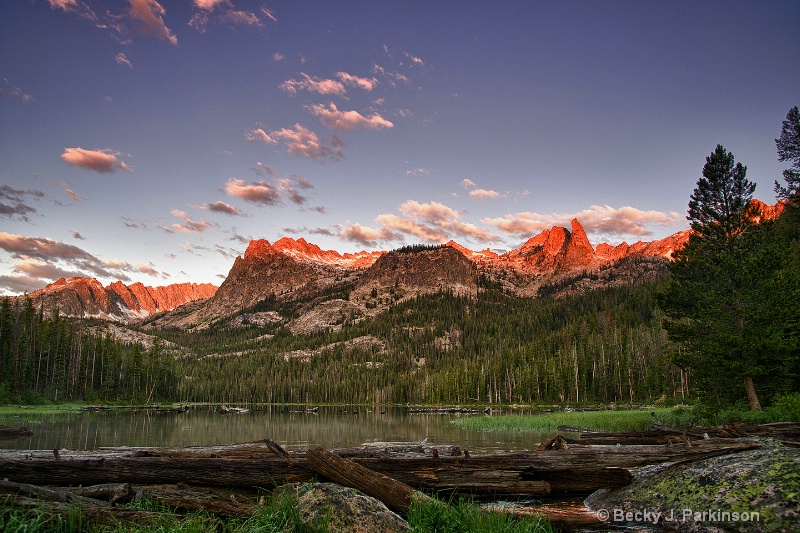 Sunrise at Hell Roaring Lake