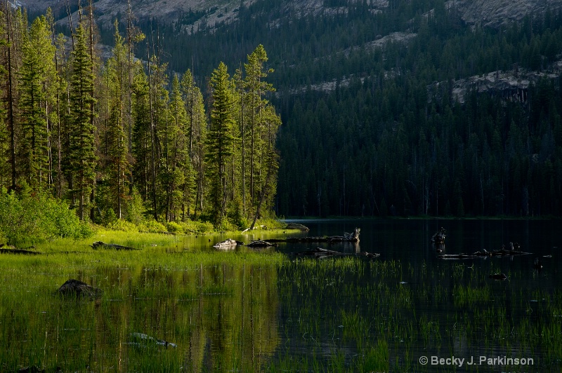 A Glimpse of Hell Roaring Lake