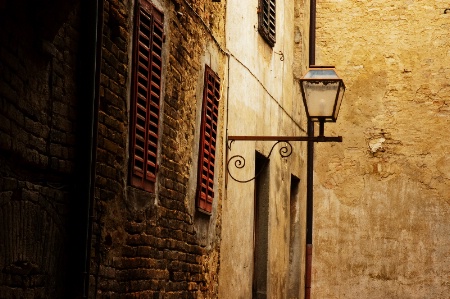 San Gimignano Street Lamp