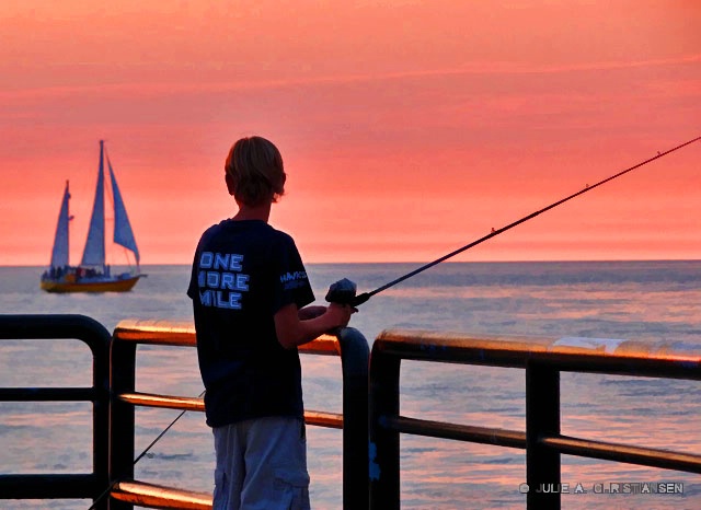 Fishing at Sunset!!