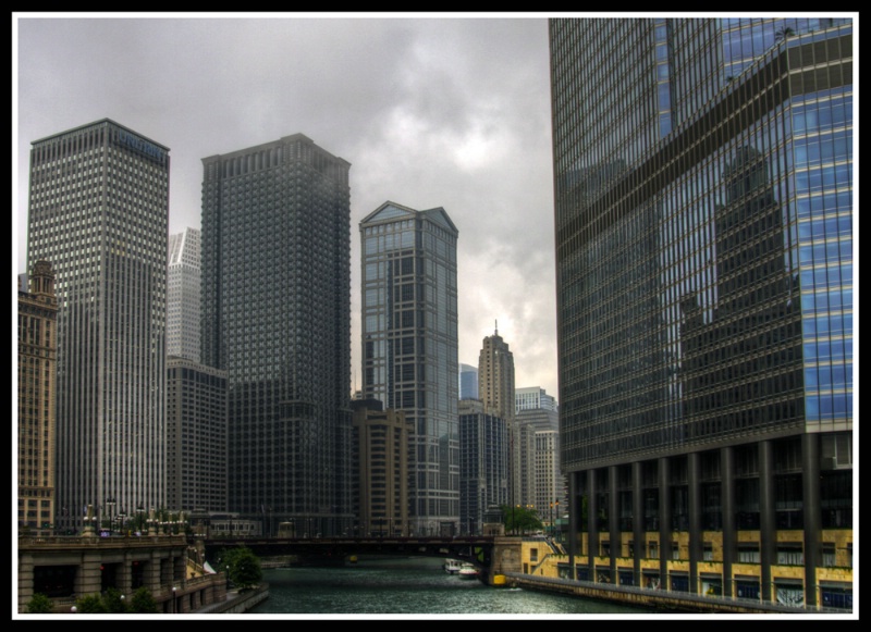 Chicago from Michigan St. Bridge