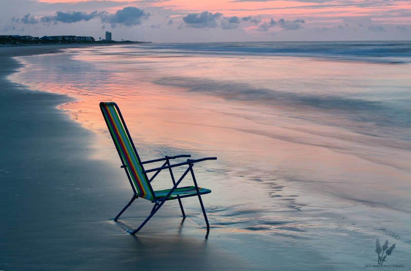 Empty Sunrise at Sunset Beach