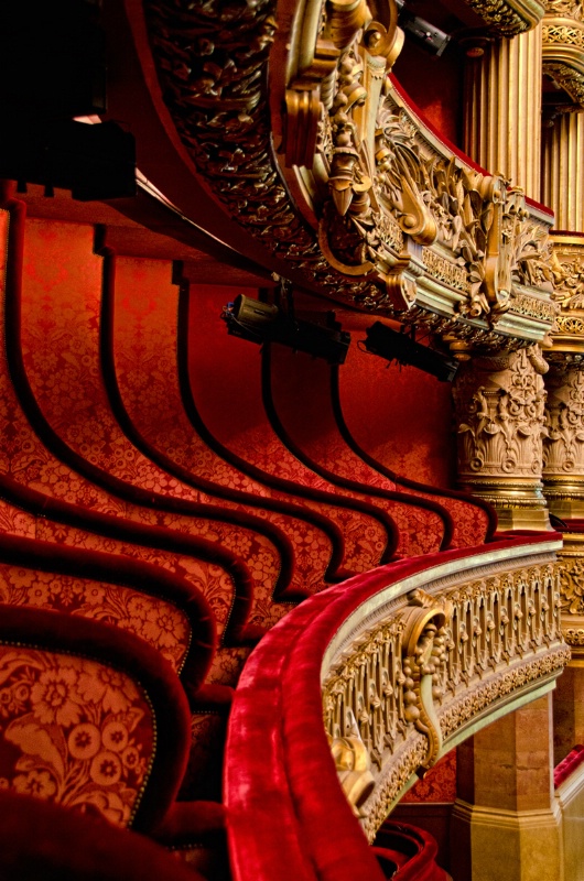 Opera Garnier Balconies, Paris