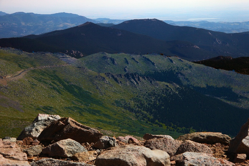 View From the Peak of Mt. Evans