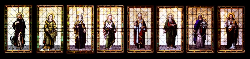 Stain Glass of Christ is King Church 