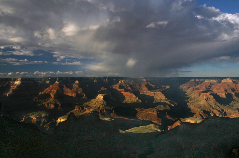 Grand Canyon Rain - ID: 12136052 © Patricia A. Casey