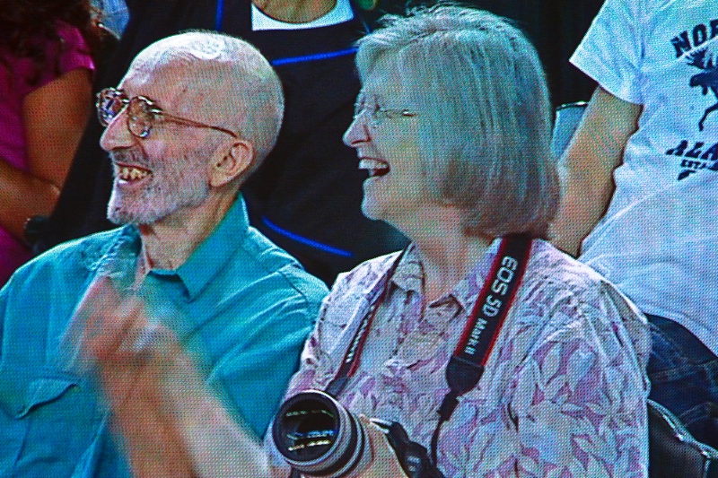 Roger and Patricia on the Kiss Cam - ID: 12152725 © Patricia A. Casey