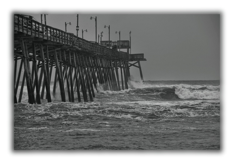 Bogue Inlet Fishing Pier - ID: 12154600 © Cathy Martin