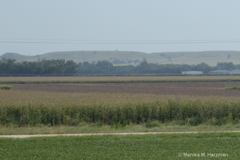 Kansas landscape with polarizer