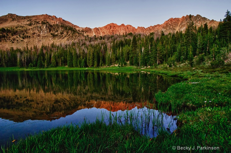 Sunset on Patterson Peak