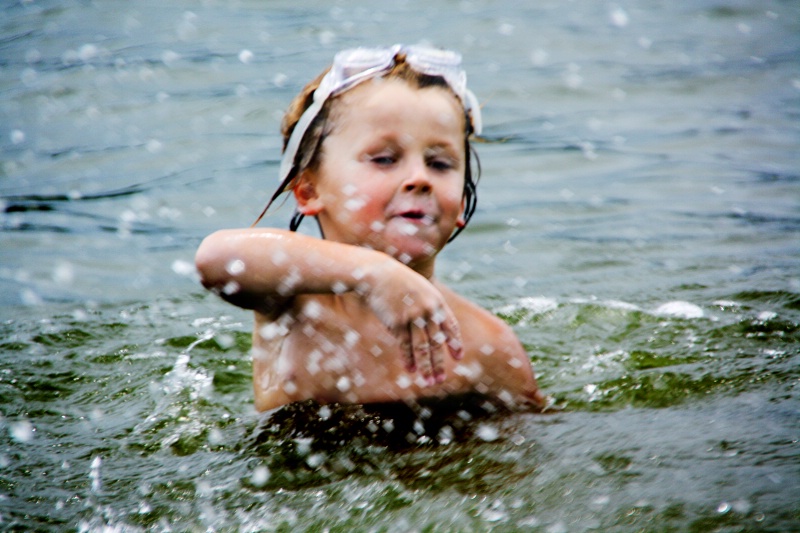 The Boy behind The Splash