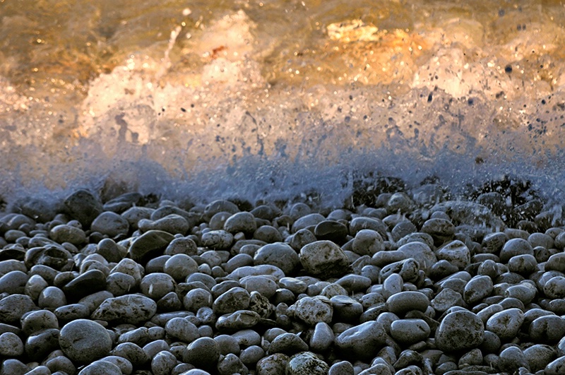 Pebbled Shoreline