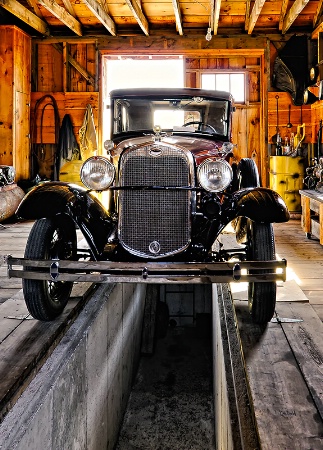 1930 Model T Ford color