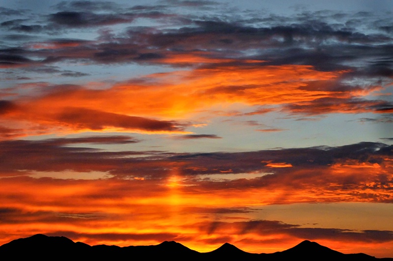 Sunrise Over the Sandia Mountains