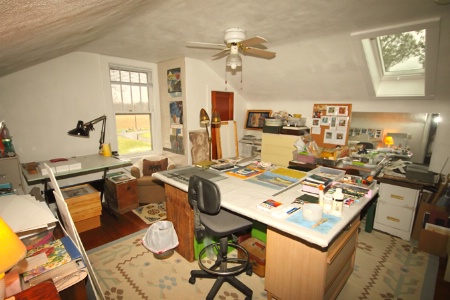 Elizabeth's studio
