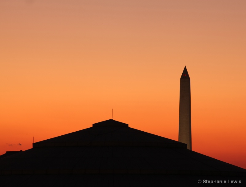 Washington Monument Sunset