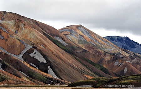rhyolite mountains  iceland -1