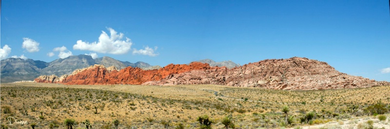 The Calico Hills of Red Rock Canyon