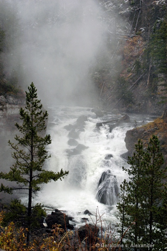 Firehole Falls