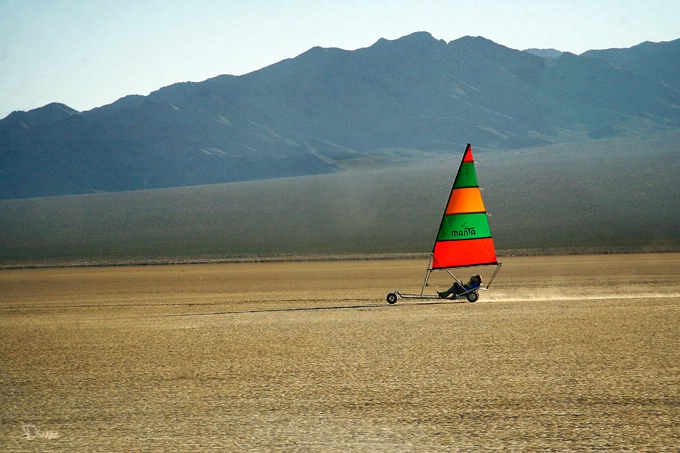 Land Sailing