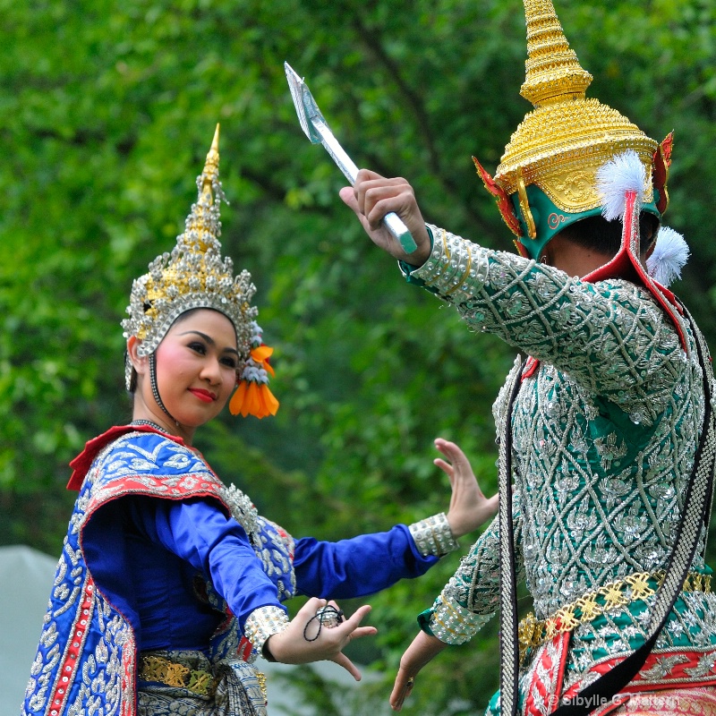 Thai Festival dancers, Bad Homburg - ID: 12262532 © Sibylle G. Mattern
