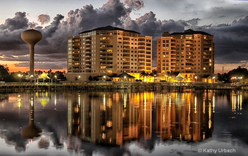 Sunset at Cranes Roost Park