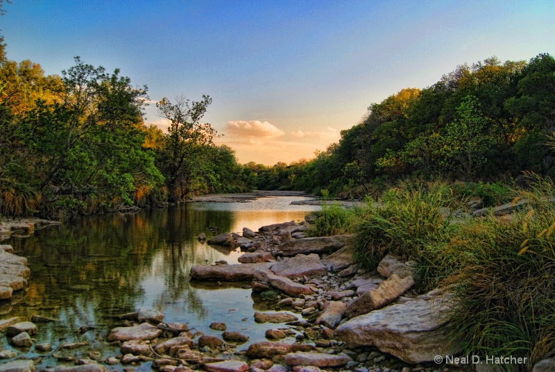 The End Of The Day-Paluxy River-Somerville Co-Tx