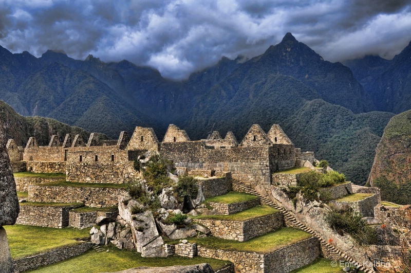 Machu Picchu before the storm