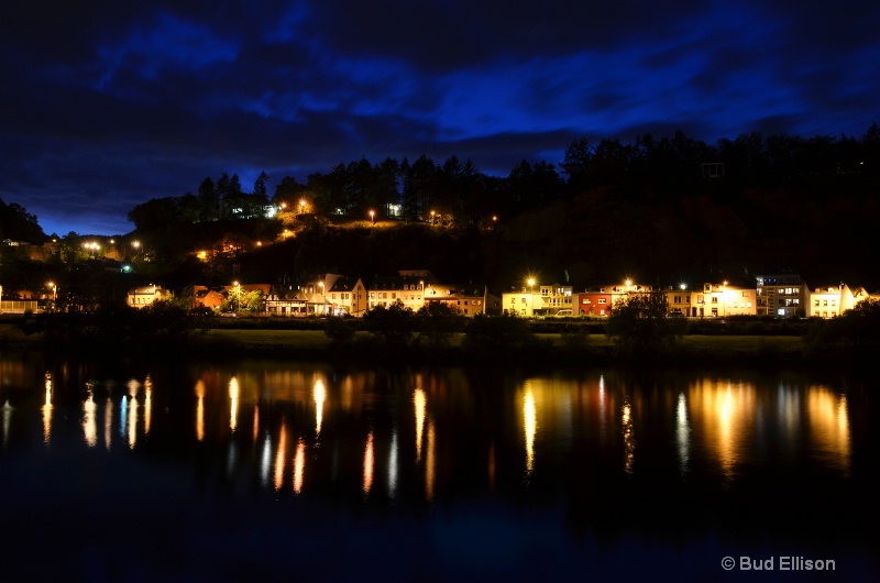 Night View Accross the Mosel River
