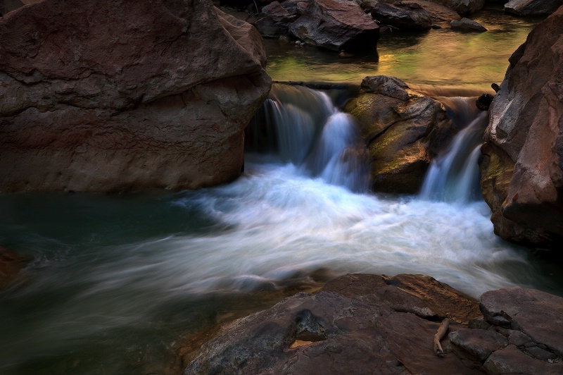 Virgin River Waterfall I