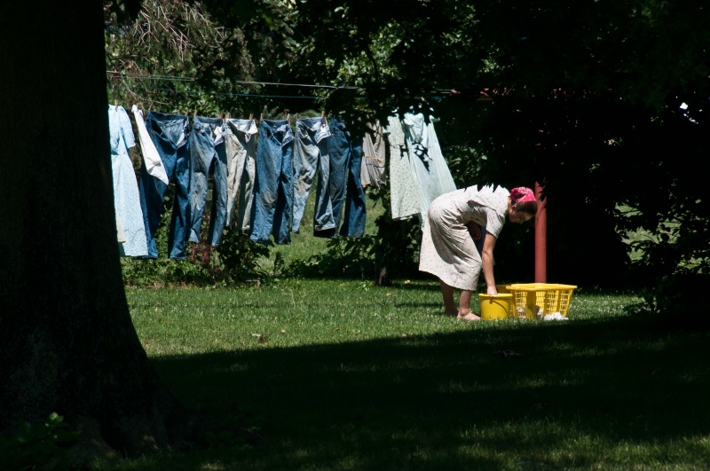 Laundry Day - ID: 12296198 © Stanley Singer