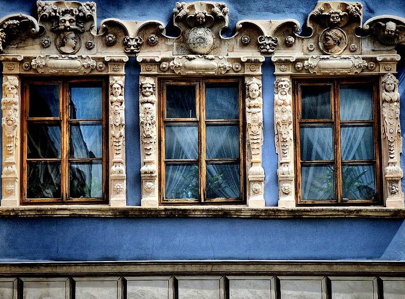 Three windows