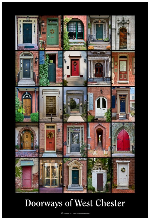 Original Doorways of West Chester  - ID: 12302452 © Timlyn W. Vaughan