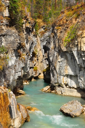 Marble Canyon in Kootenay National Park