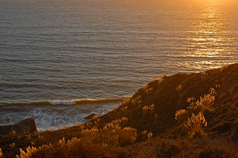 Sunset California Coast
