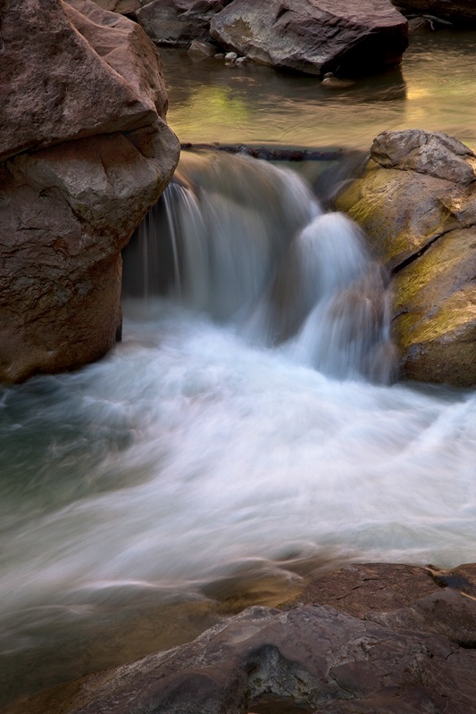 Virgin River Waterfall II - ID: 12329018 © Patricia A. Casey