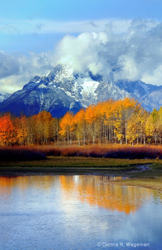 Grand Teton - Mt. Moran - today October 10, 2011