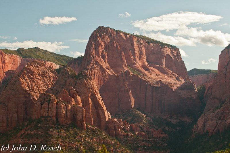 Kolob Canyon Heights at Sunrise in Zion NP - ID: 12331867 © John D. Roach