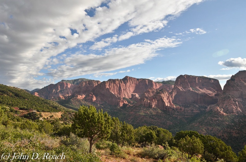 Another view of Kolob Canyon, Zion NP - ID: 12331871 © John D. Roach