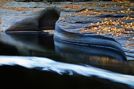 Curves, Lines, Rocks & Water 