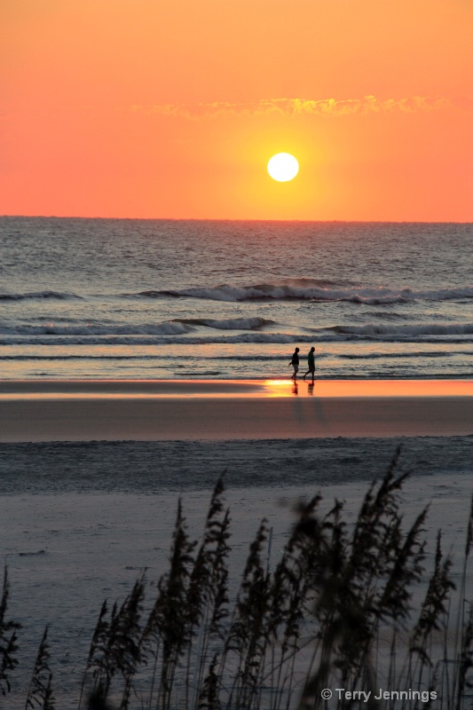 Beach Stroll At Sunrise - ID: 12342240 © Terry Jennings