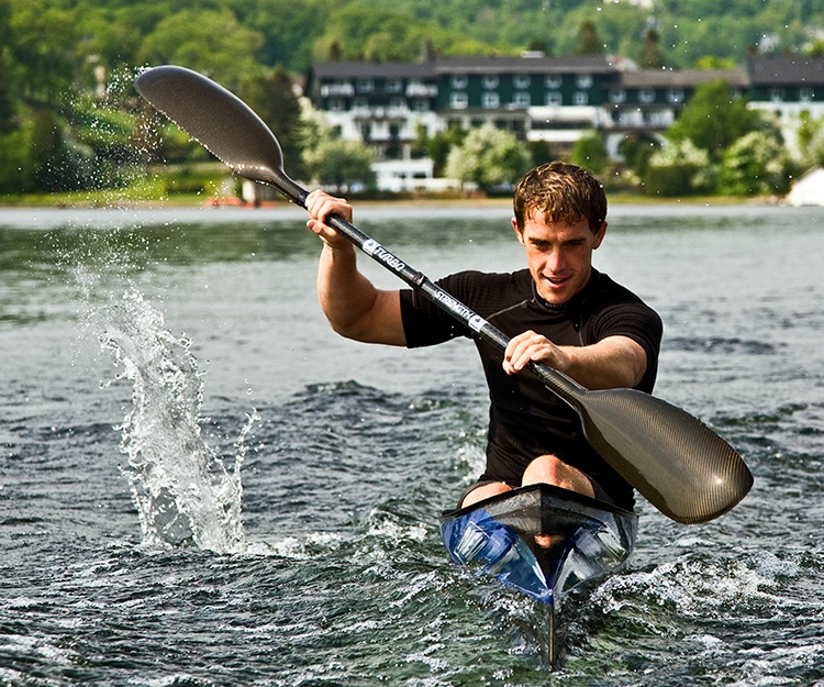 Sprint Kayaking.