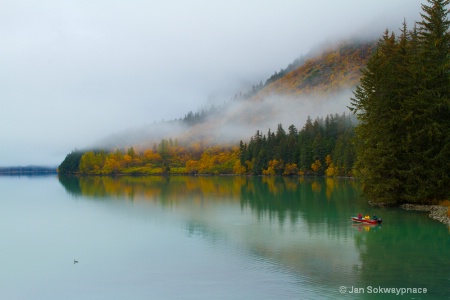 Morning Fog @ Chilkoot State Park, Alaska