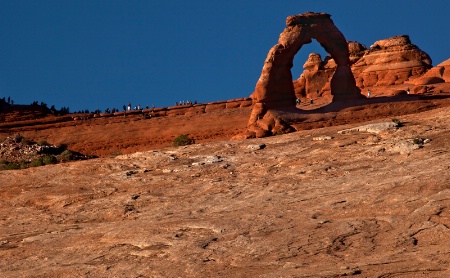 Rush Hour at Delicate Arch