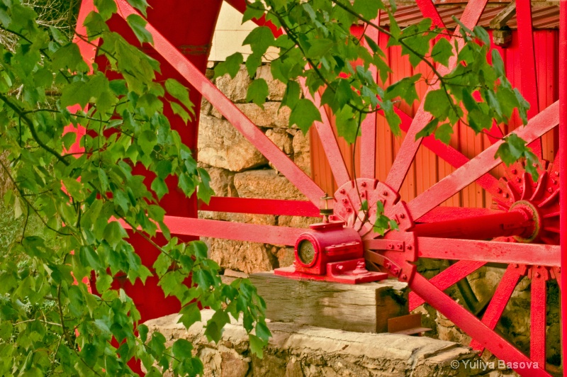 Spring Time. Water Wheel - ID: 12363375 © Yulia Basova