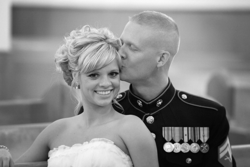 Soldier and his Bride