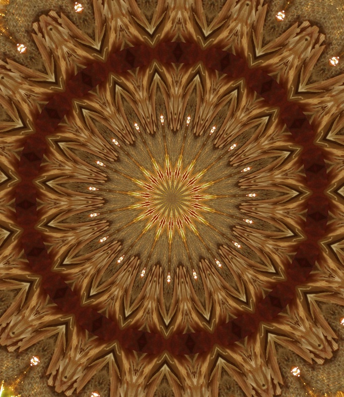 Optic Pumpkin Kaleidoscope - ID: 12389416 © Theresa Marie Jones
