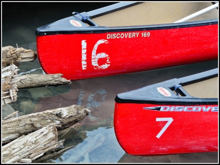 The Photo Contest 2nd Place Winner - Red canoes