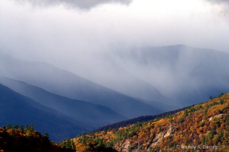 Clouds and mountain beauty - ID: 12405817 © Wendy A. Barrett