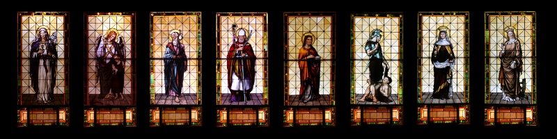 Stain Glass from Christ is King Church